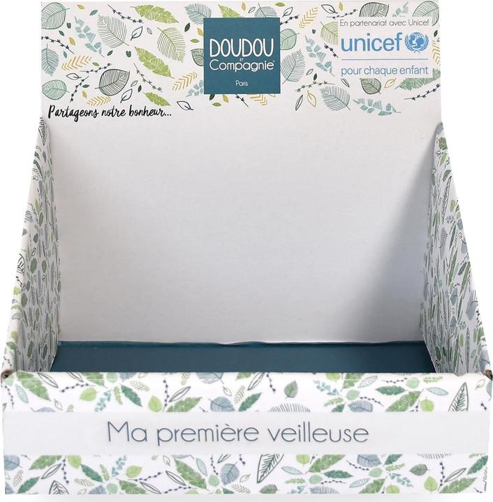Image du produit Doudou et Compagnie Unicef Hérisson Veilleuse 15cm