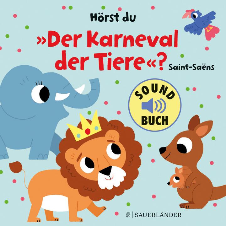 Sentite "Il carnevale degli animali"? (libro sonoro) (Tedesco, Billetta marionetta)