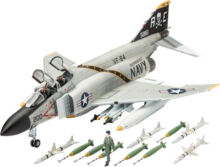 Actual product image Revell Model Set F-4J Phantom II
