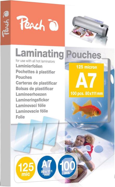 Image du produit Peach PP525-05 (A7, 100 pcs, 125 µm)