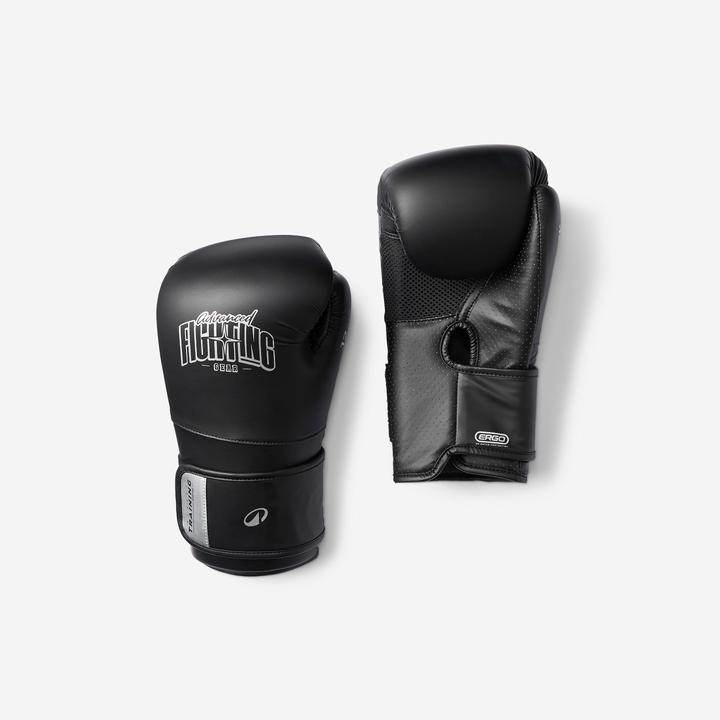 Domyos Boxhandschuhe ergonomischer Schutz - schwarz
