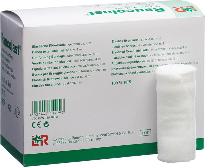 Actual product image Raucolast elastic fixation bandage