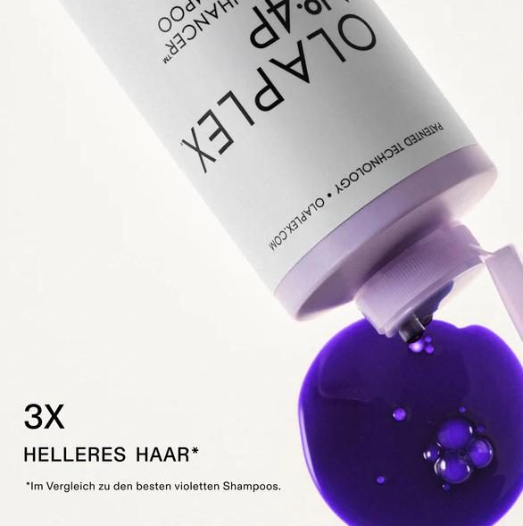 Actual product image Olaplex Blond Enhancer Toning Shampoo No. 4P 1000ml (1000 ml, Liquid shampoo)