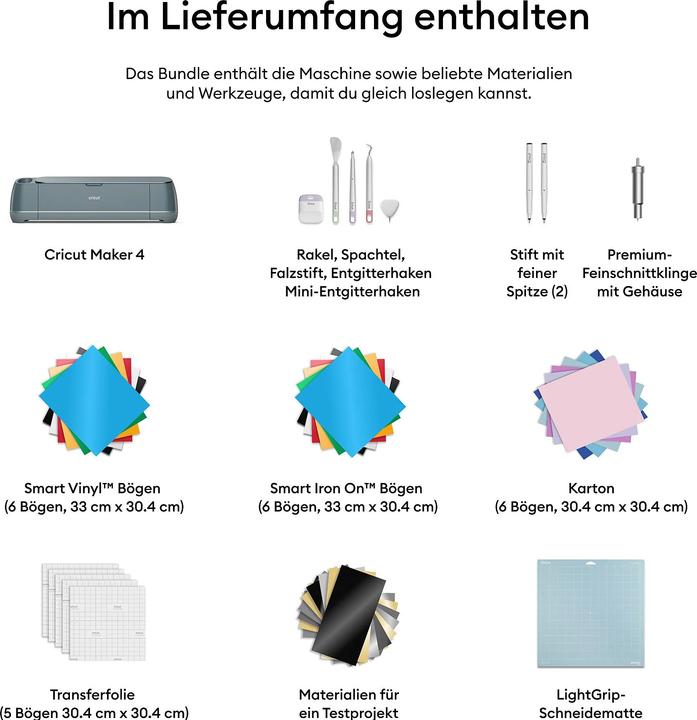 Produktbild Cricut Maker 4 Essential Bundle