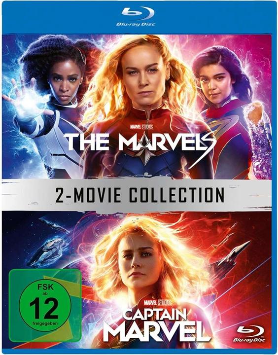 The Marvels BOX - BR (Blu-ray, 2024, Allemand, Français, Anglais)
