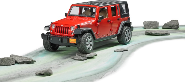 Actual product image Bruder Jeep Wrangler Unlimited Rubicon Professional Series