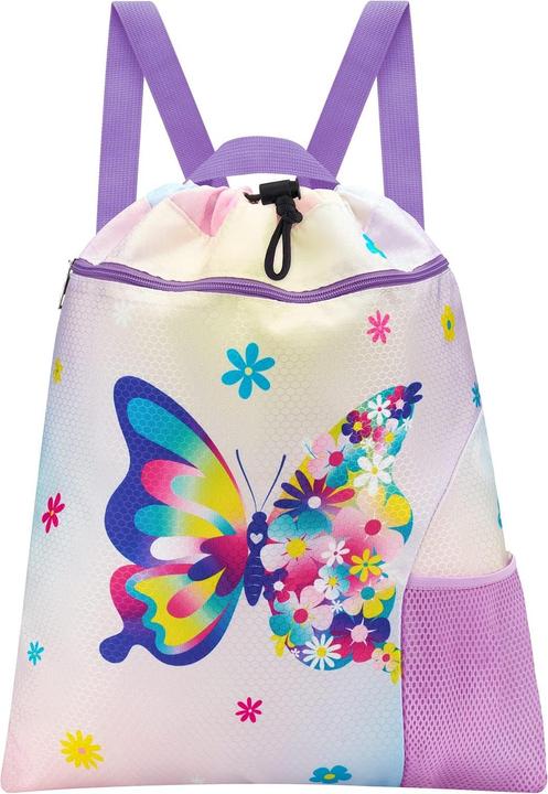 Produktbild Only-Bags.Store Rucksack Kinder - Wasserdichte Turnbeutel String Rucksack Sport Schule Strand Reisen Schwimmen