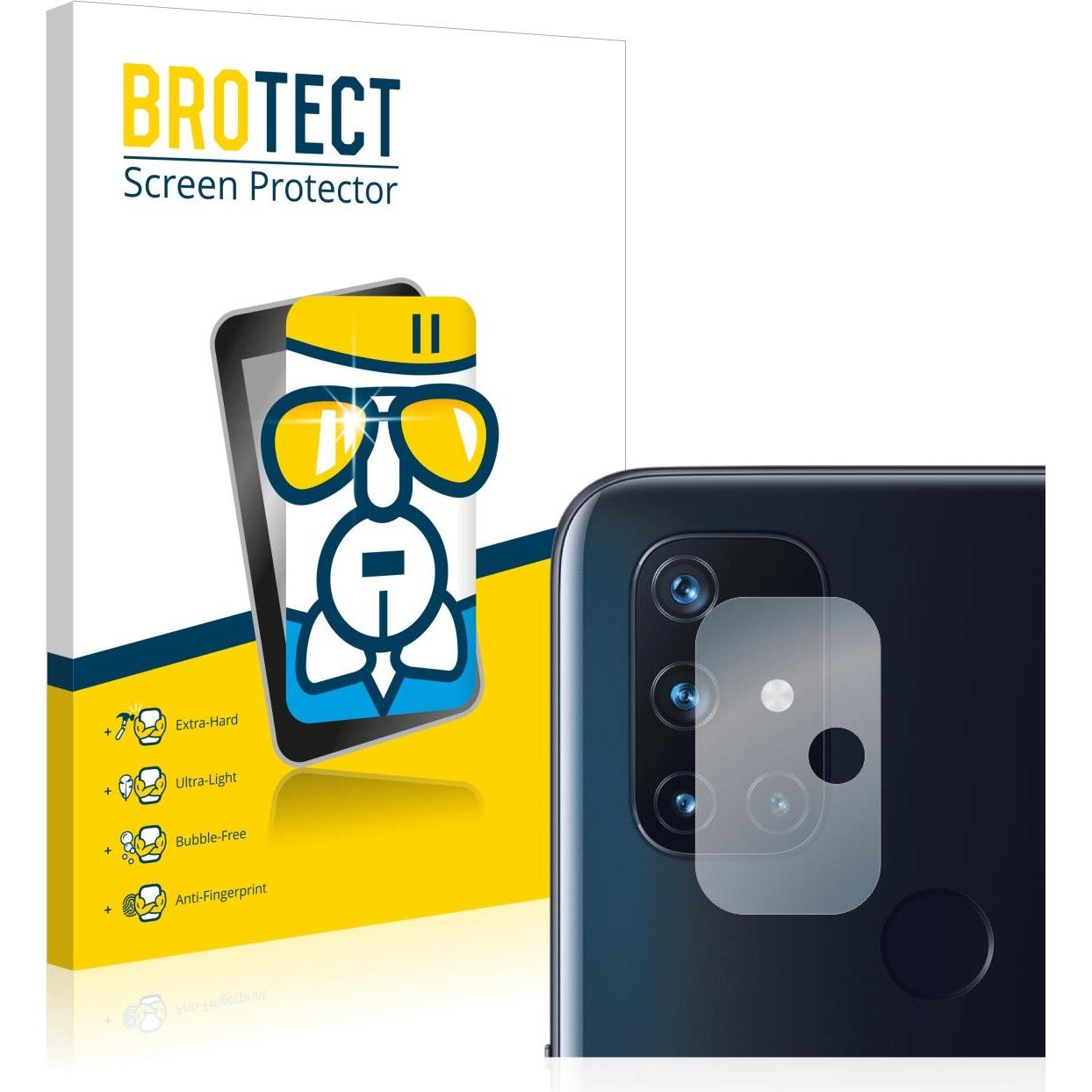 BROTECT AirGlass Panzerglasfolie (1 Stück, OnePlus Nord N10 5G), Smartphone Schutzfolie, Transparent