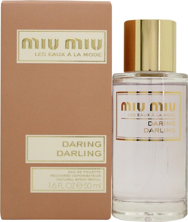 Actual product image Miu Miu Les Eaux A La Mode Daring Darling Edt 50ml (Eau de toilette, 50 ml)
