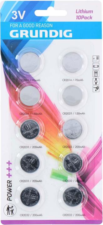 Grundig Button Cell 10pc CR lithium (10 pcs.)