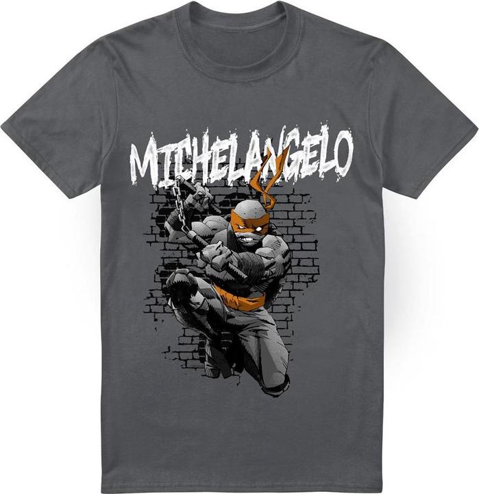 Immagine prodotto Teenage Mutant NT Maglietta Michelangelo Uomo (3XL)