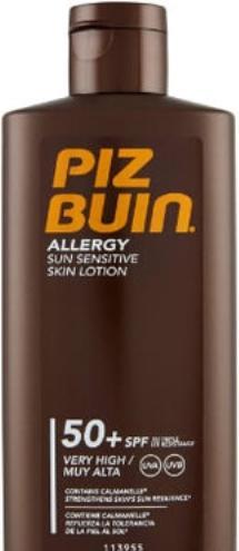 Actual product image Piz Buin Allergy Sun (Sun lotion, SPF 50+, 200 ml)