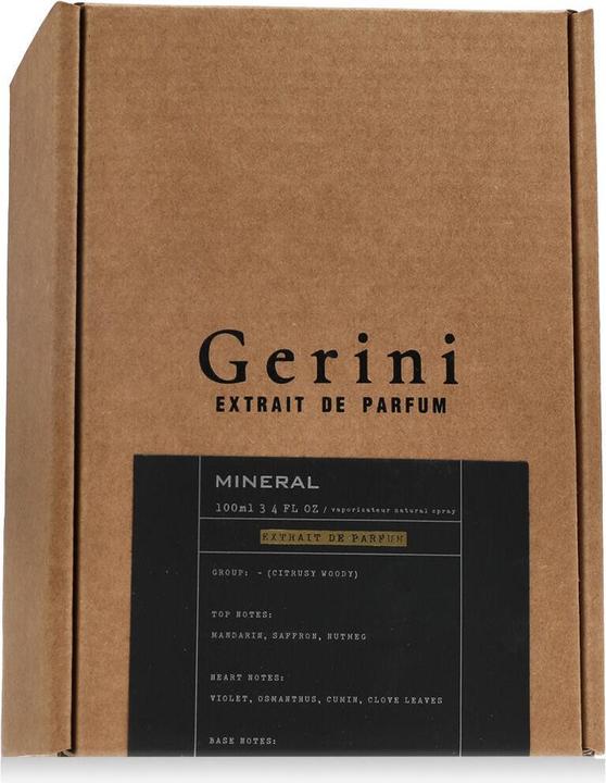 Actual product image Gerini Mineral (Extrait De Parfum, 100 ml)