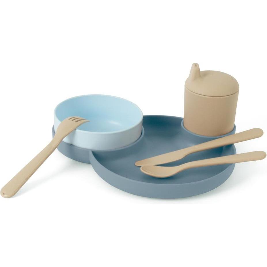 dantoy - Tiny Dinner Set blue in foil (6080)
