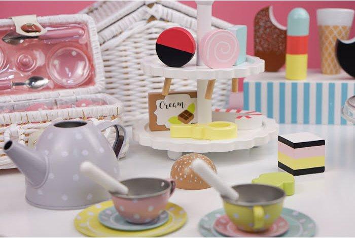 Image du produit Jabadabado Service à thé Play-utensils en étain