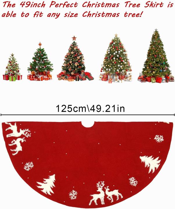 Actual product image Leazzle Weihnachtsbaum-Rock (1-part)