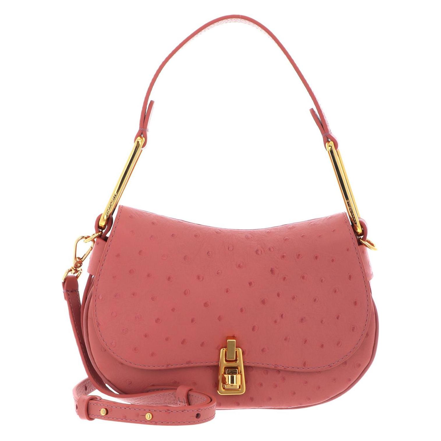 Coccinelle, Damen, Handtasche, Magie Ostrich Handbag, Rosa