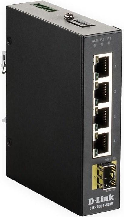 D-Link DIS-100G-5SW 5-Port Unmanaged Layer2 (5 Ports)