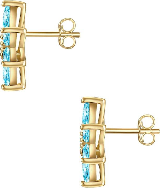 Image du produit Glanzstücke München Femmes argent sterling zirconium or jaune - 28429 (Argent Sterling)