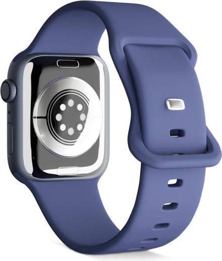 Produktbild Epico SILICONE BAND APPLE WATCH 42/44/45 BLUE (Silikon)