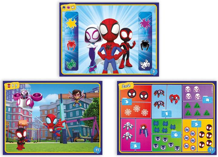 Actual product image Clementoni Quizzy game Spidey (Italian)