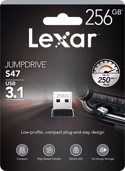 Produktbild Lexar JumpDrive S47 (256 GB, USB-A, USB 3.1)