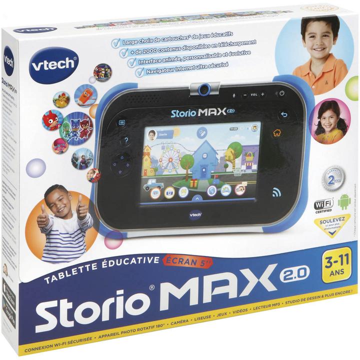 Image du produit VTech Storio Max 2.0 bleu (3 - 11 Années)