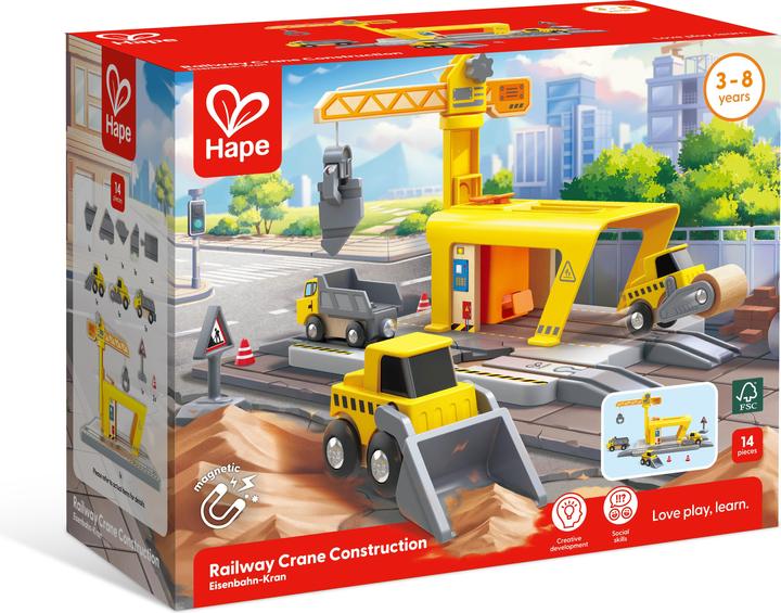 Produktbild Hape Railway Construction Play Set