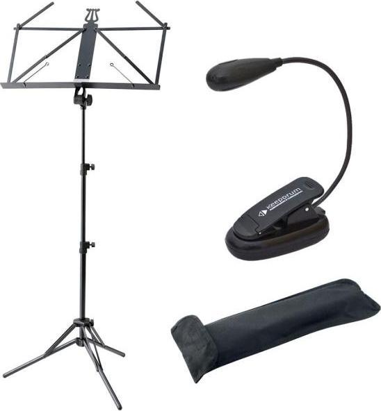 Ruka 37855 Notenständer ultraleicht mit Leuchte