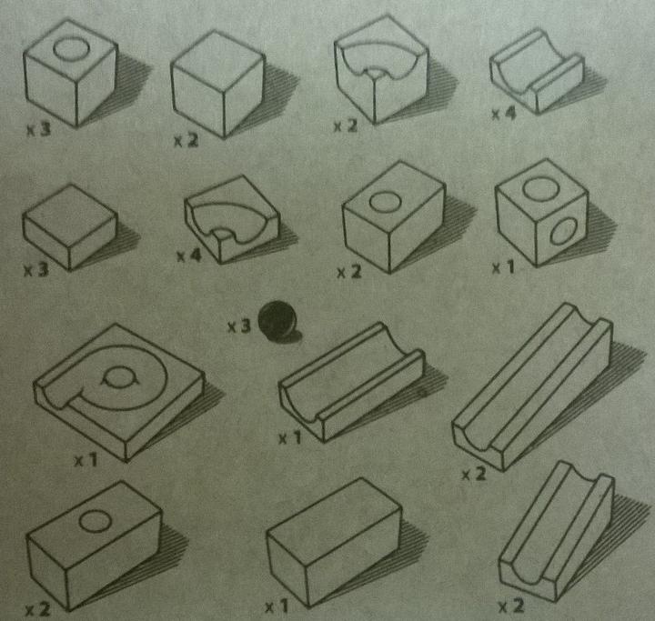 Actual product image Varis Toys Marble run