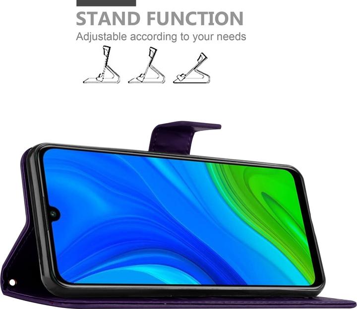 Immagine prodotto Cadorabo Copertina del libro di fiori (Huawei P Smart (2020))