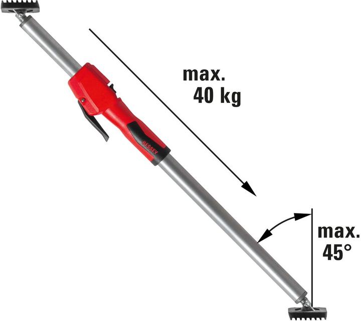 Produktbild Bessey Decken- und Montagestütze STE55 mit Pumpgriff (550 mm)