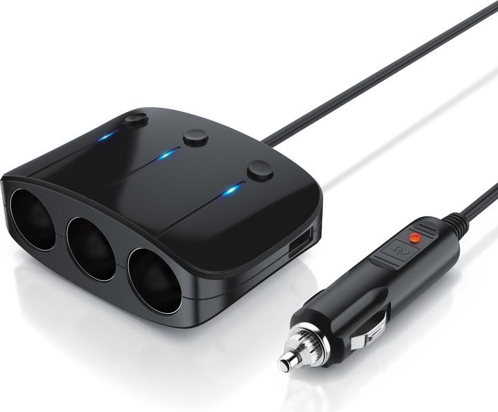 Produktbild Aplic 3-fach Zigarettenanzünder Adapter