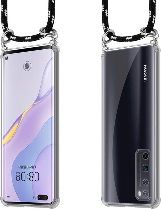 Produktbild Cadorabo TPU Handy Kette SILBER Cover