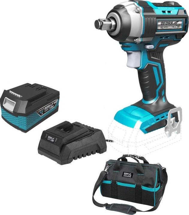 Dedra Slagmoersleutel DED7020 18 V 1/2 "