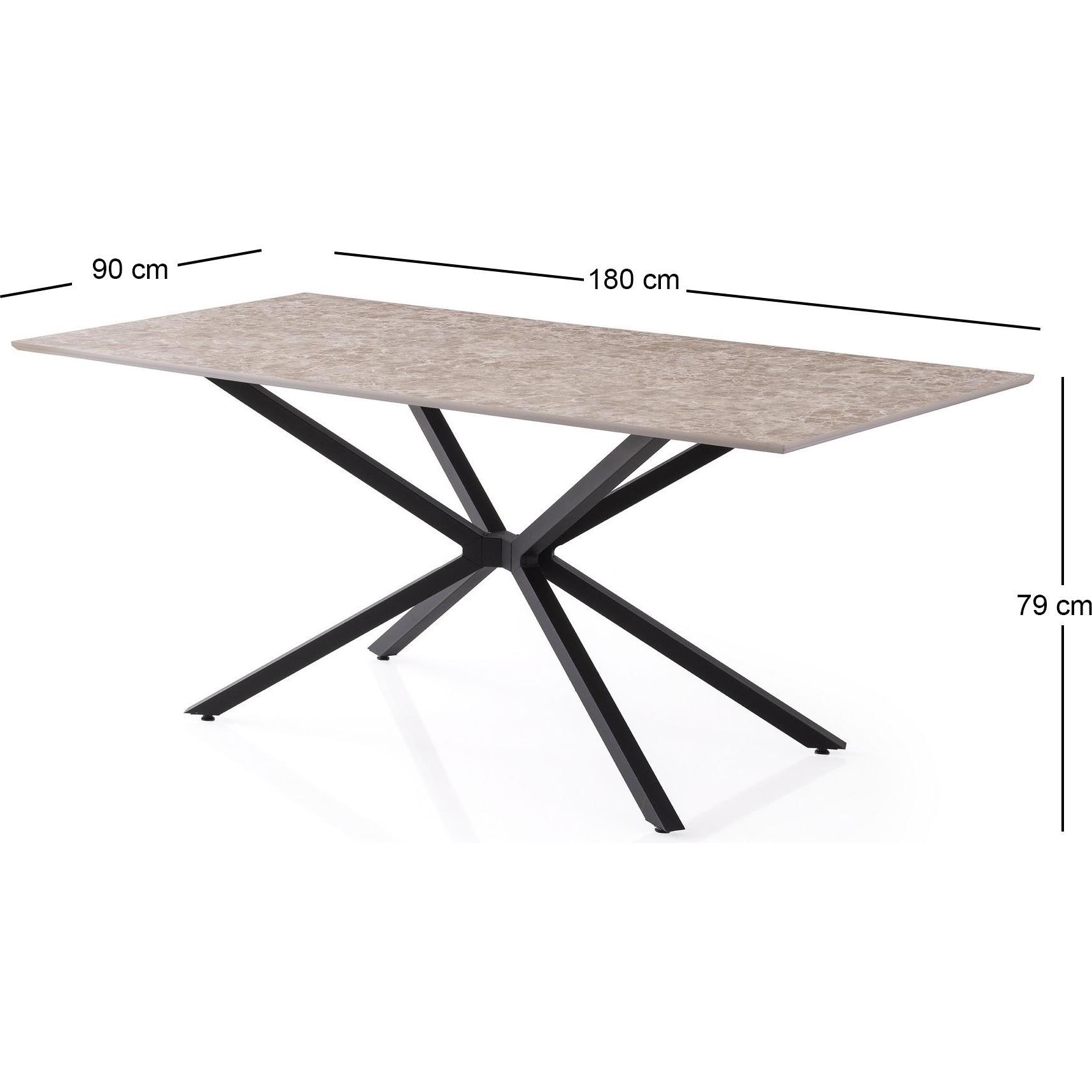 Hanah Home, Esstisch, Nox