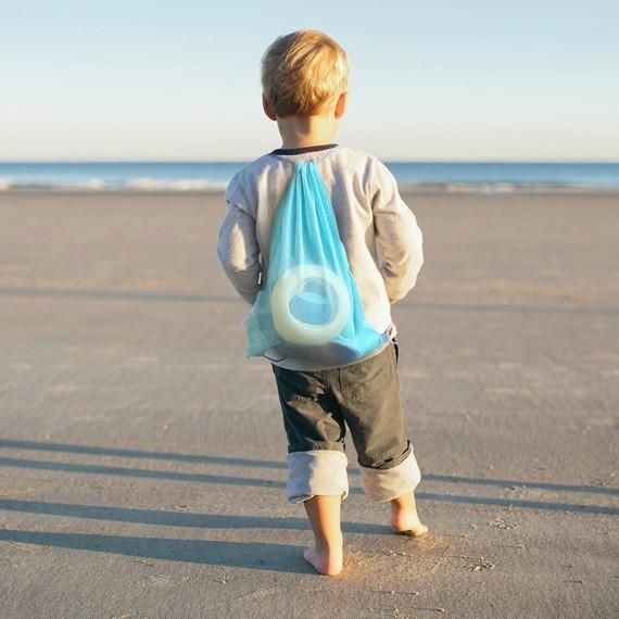 Thumbnail - Quut Beach Set 1: 1 Triplet + 1 Ringo combi (6rings + 1 ball) in mesh beach bag