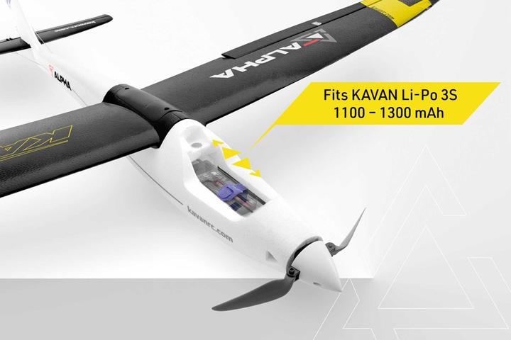 Produktbild Kavan alpha 1500 v2 arf schwarz epo (Kunstflug)