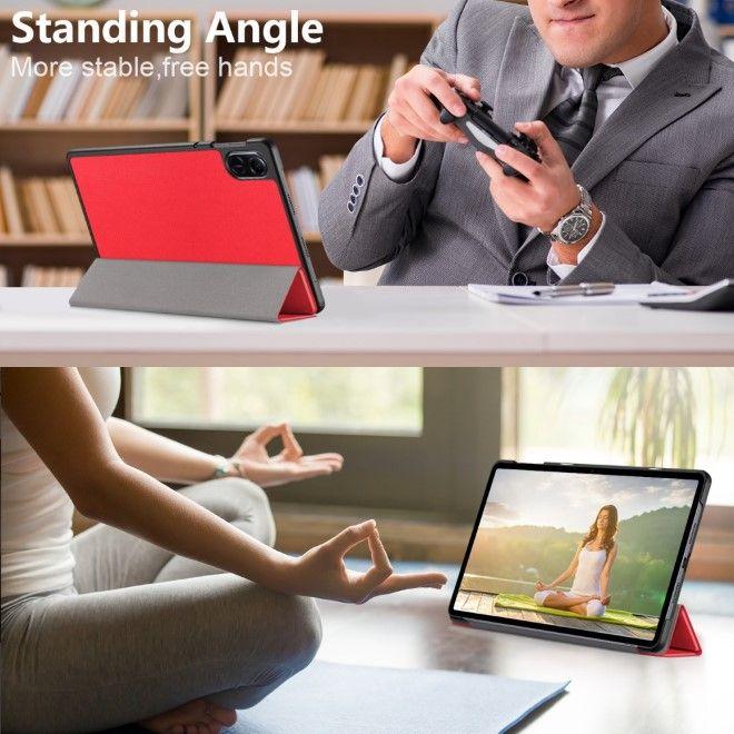 Actual product image MU Classic Triple foldable leather cover (Honor Pad X8, Honor Pad X9)