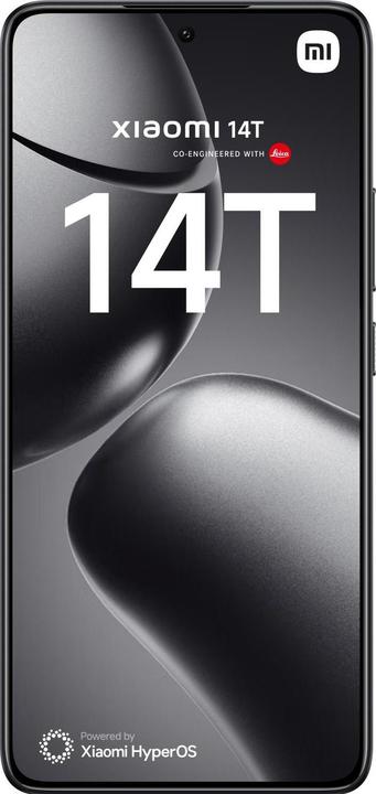 Image du produit Xiaomi 14T (256 Go, Noir Titan, 6.67", Double SIM, 5G)