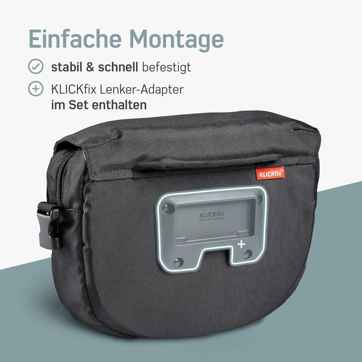 Produktbild Borgen Lenkertasche KLICKfix (5 l, Lenkertasche)