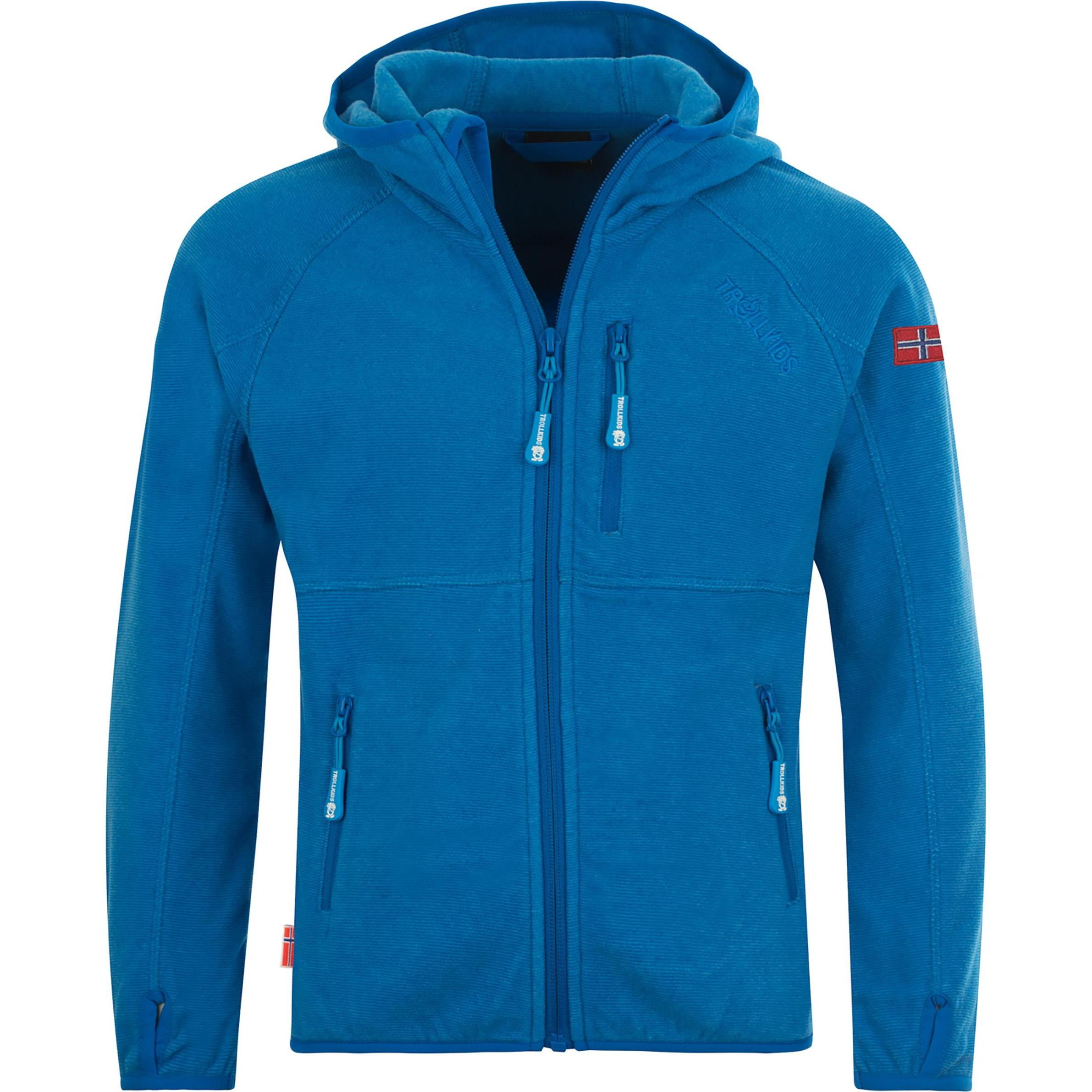 Trollkids, Jungen, Jacke, Sandefjord Jacke (116), Blau, 116