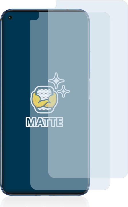 Actual product image BROTECT Anti-glare screen protector matt (2 Piece, Huawei Nova 5T)