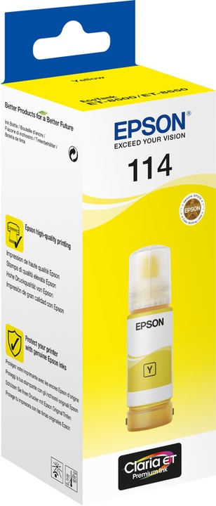 Produktbild Epson Tintenbehälter 114 yellow (Y)