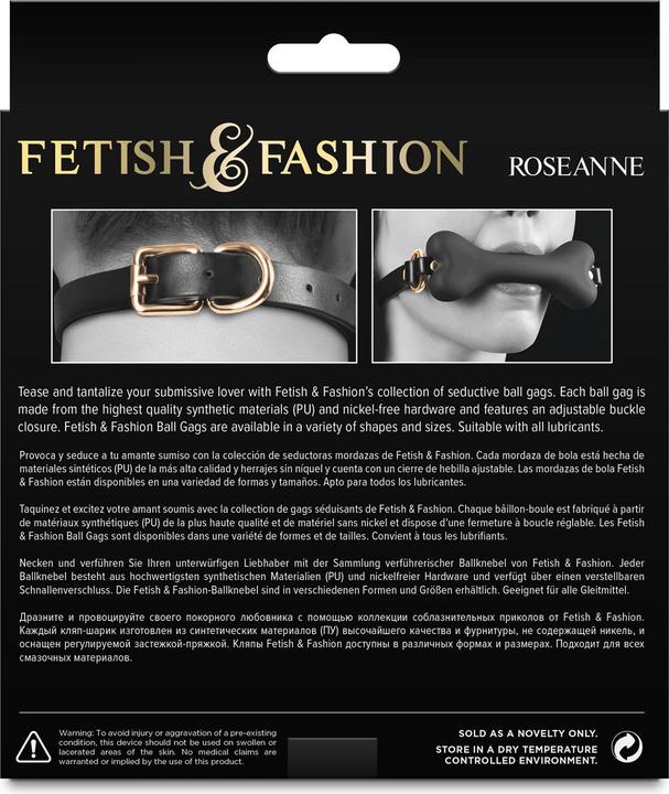 Produktbild NS Novelties fetish & fashion roseanne black