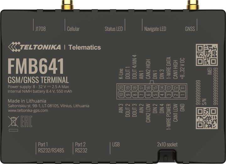 Teltonika Telematics FMB641