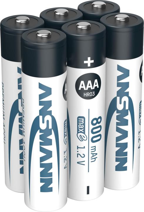 Immagine prodotto Ansmann Batteria micro (AAA) NiMH maxE 4 + (800 mAh)