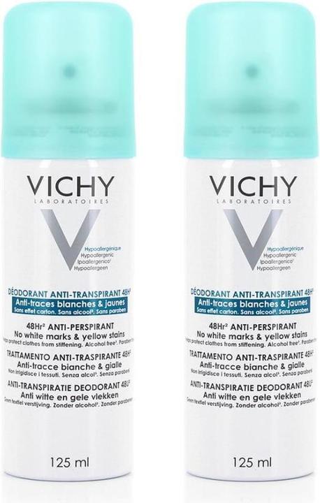 Vichy 2er-Set Deodorants - 2 x 125 ml (Spray, 250 ml)