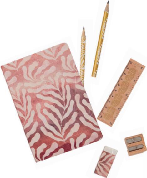 Image du produit Sigel Notizbuch A5 Linescape blau/papaya (A5, A5 : 14,8x21cm, DIN A5, À rayures, Couverture rigide)