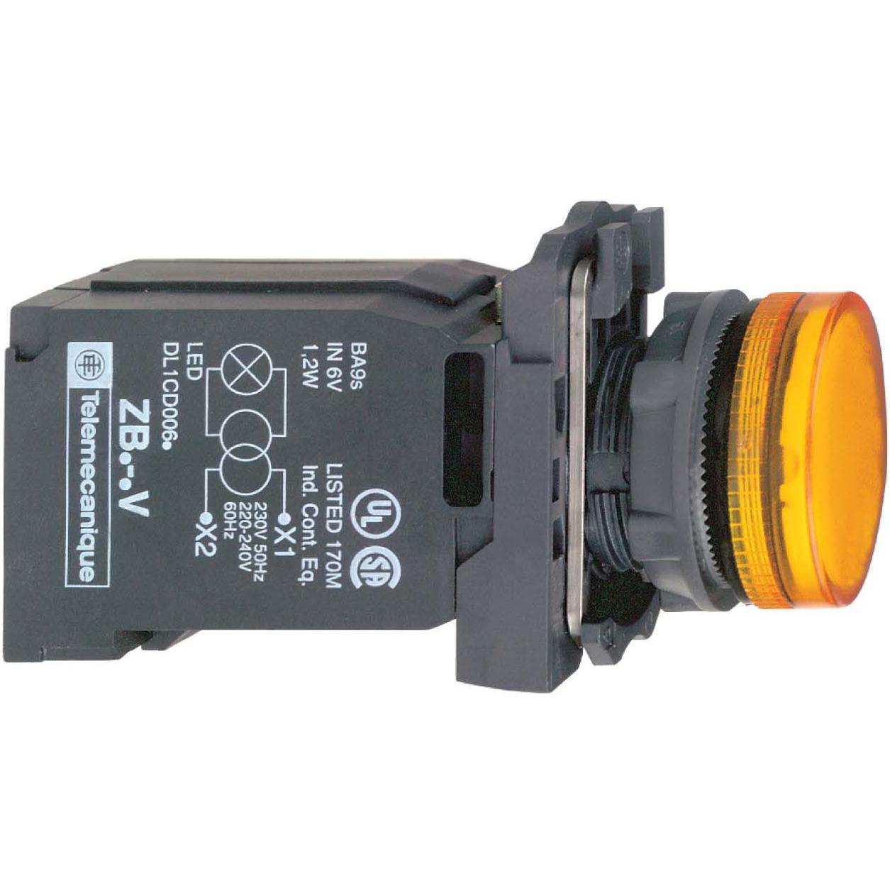 Thumbnail - Schneider Electric Leuchtmelder, Taster + Schalter, Orange